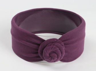 Children's hair band Europe and America ins explosion models baby knotted hair band cute baby cotton tiara hair accessories