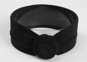 Children's hair band Europe and America ins explosion models baby knotted hair band cute baby cotton tiara hair accessories