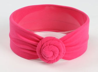 Children's hair band Europe and America ins explosion models baby knotted hair band cute baby cotton tiara hair accessories
