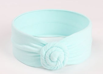 Children's hair band Europe and America ins explosion models baby knotted hair band cute baby cotton tiara hair accessories
