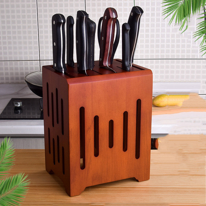 Kitchen Knife Holder Kitchen Wall-mounted Ventilated Knife Holder. 