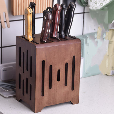 Kitchen Knife Holder Kitchen Wall-mounted Ventilated Knife Holder.