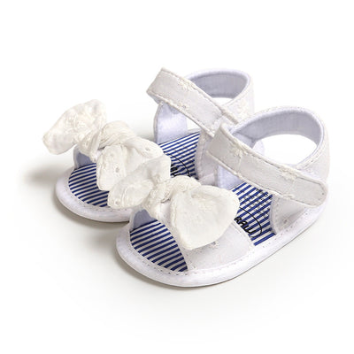 "Lightweight baby shoes with mesh design and cute bow"

"Pink summer baby shoes with bowtie for toddlers"mer bowtie baby shoes for girls
