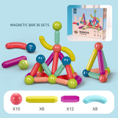 Baby Toys Magnetic Stick Building Blocks Game Magnets Children Set Kids