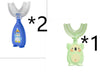 Manual Children's U-shaped Silicone Toothbrush Oral Cavity Cleaning