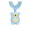 Manual Children's U-shaped Silicone Toothbrush Oral Cavity Cleaning