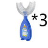 Manual Children's U-shaped Silicone Toothbrush Oral Cavity Cleaning