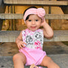 Children's hair band Europe and America ins explosion models baby knotted hair band cute baby cotton tiara hair accessories