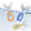 Manual Children's U-shaped Silicone Toothbrush Oral Cavity Cleaning