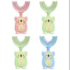 Manual Children's U-shaped Silicone Toothbrush Oral Cavity Cleaning