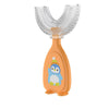 Manual Children's U-shaped Silicone Toothbrush Oral Cavity Cleaning