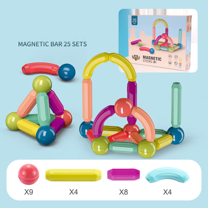 Baby Toys Magnetic Stick Building Blocks Game Magnets Children Set Kids