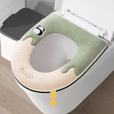 Toilet Mat Thickened Household Closestool Cushion Waterproof Cover