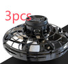 Homeshinex interactive decompression toy for kids in black with spinning design 3pcs set