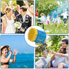 Homeshinex bubble machine rocket 69 holes producing bubbles for weddings family beach and park fun