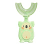 Manual Children's U-shaped Silicone Toothbrush Oral Cavity Cleaning