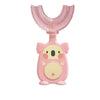 Manual Children's U-shaped Silicone Toothbrush Oral Cavity Cleaning