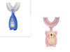 Manual Children's U-shaped Silicone Toothbrush Oral Cavity Cleaning