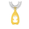 Manual Children's U-shaped Silicone Toothbrush Oral Cavity Cleaning