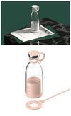 Homeshinex portable electric juicer blender with sleek modern design and detachable charging base