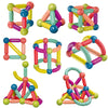 Homeshinex colorful toddler STEM magnet construction toys with various geometric shapes for creative play