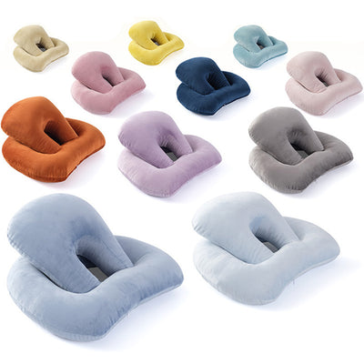 Homeshinex baby travel neck pillow with arm rest available in multiple pastel and bright colors